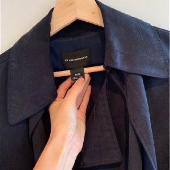 Club Monaco navy tench - Picture 5 of 5